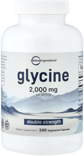 프리미엄상품 Micro Ingredients 글라이신 베지 캡슐 240정(캡슐 1정당 500mg) 끝내주게잘나가는상품, MicroIngredients글라이신베지캡슐240정캡슐, 1개, 240정 - 쿠팡