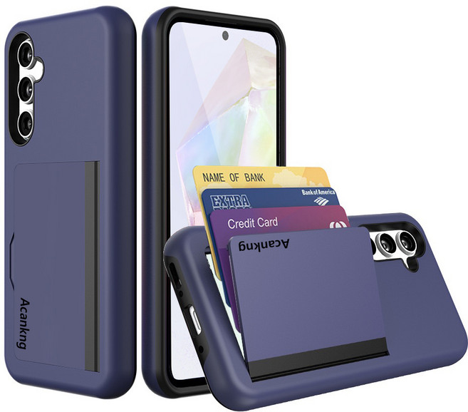 아칸크 카드 수납 범퍼 하드 휴대폰 케이스