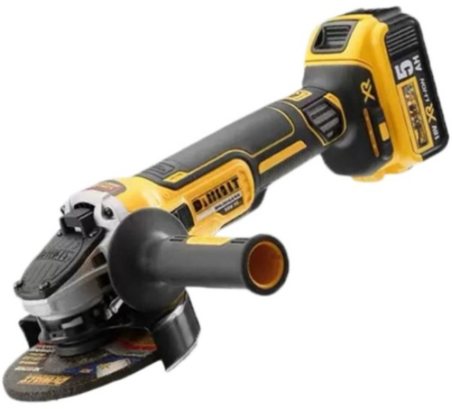 得偉款 DCG406 無刷砂輪機，18V/20V Max，5.0Ah 電池，高轉速 9000 rpm, 1個, 406砂輪機【空機】低配