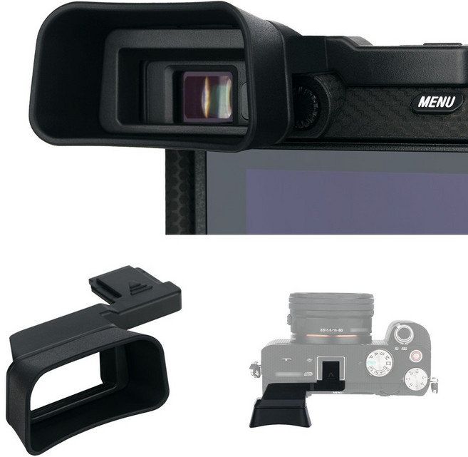 [JJC] 소니 A7C 카메라 뷰파인더 확장 아이컵 아이피스 Sony, KE-A7C, 1개