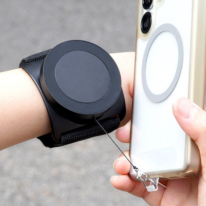 ACEPEED 맥세이프 휴대폰 손목 거치대 암밴드 C134 대리운전 택배 배달 운동, c134손목거치대