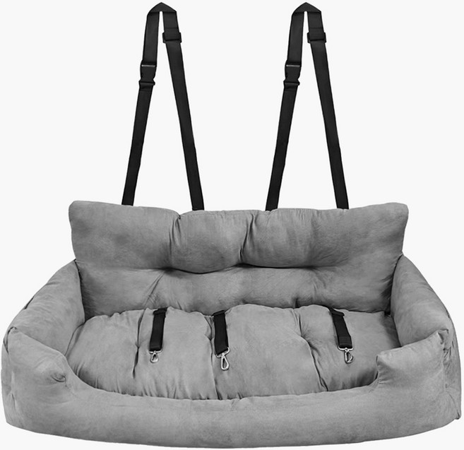 펫베드 애견침대 창문해먹 소파 쇼파 펫배드 3종, 다크그레이, 1개