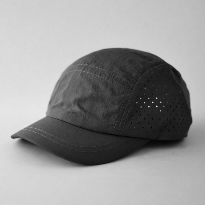 SERMER 남녀공용 러닝모자 메쉬 스포츠 캡모자, 1개, 차콜그레이