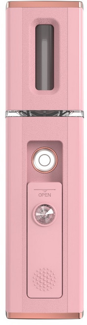 奈米噴霧補水儀 臉部加濕器, 日本有品奈米噴霧補水儀--粉色