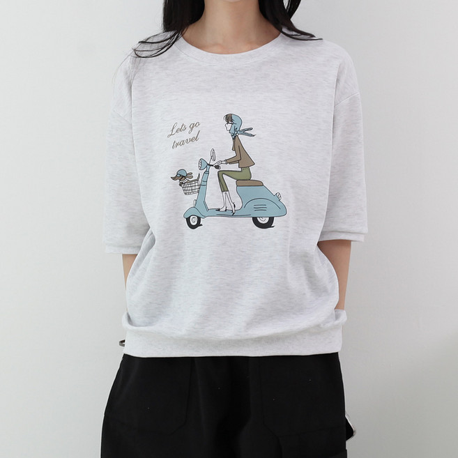 루나샵 스쿠터7부 맨투맨