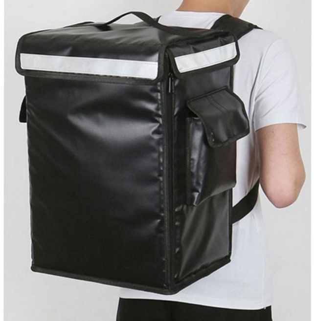 배달용 가방 프레임 보온 대용량 배달용 백팩 보냉 캠핑용 오토바이 피크닉용 스쿠터 자전거 방수 음료, 45L(레드)