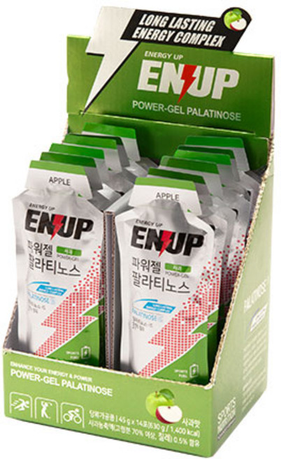 파워젤 팔라티노스 사과맛, 45g, 14개