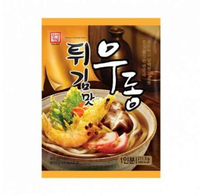 한성기업 튀김맛우동, 211.5g, 8개
