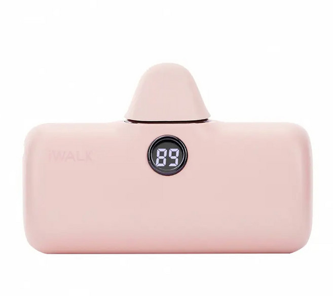 Iwalk Battery 口袋寶Pro閃充行動電源 Type-C, DBL5000PC, 粉色