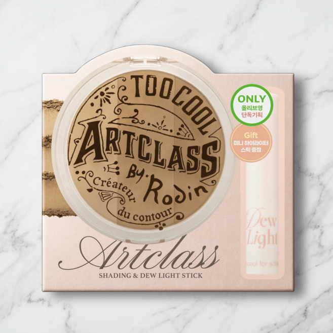 투쿨포스쿨 바이로댕 쉐이딩 +듀라이트스틱, 1개, 3 쿨 토프