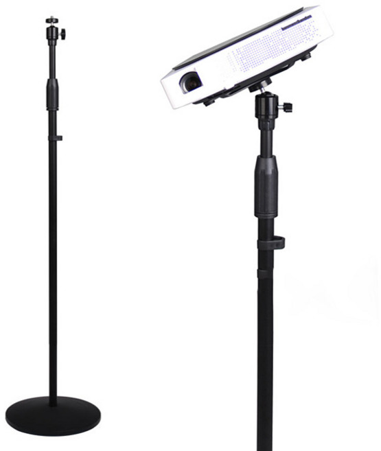 고릴라 빔프로젝터 거치대 미니빔 스탠드 삼각대, 1개