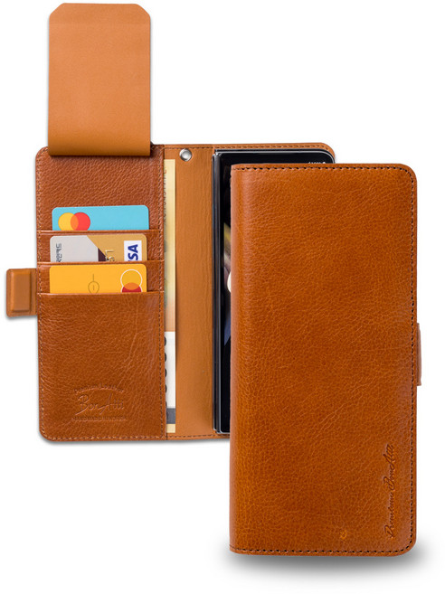 본아띠 이태리 천연소가죽 미네르바 베지터블 지갑 케이스