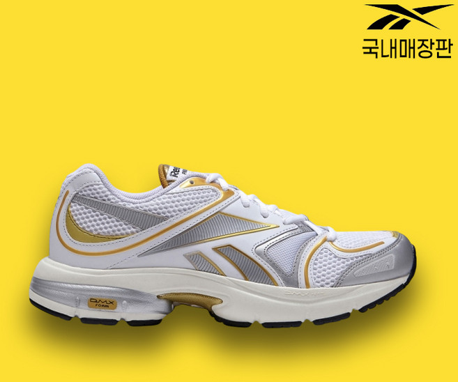 리복 프리미어 로드 플러스 VI 오프 화이트 실버 골드 RXSOXXRPUGD