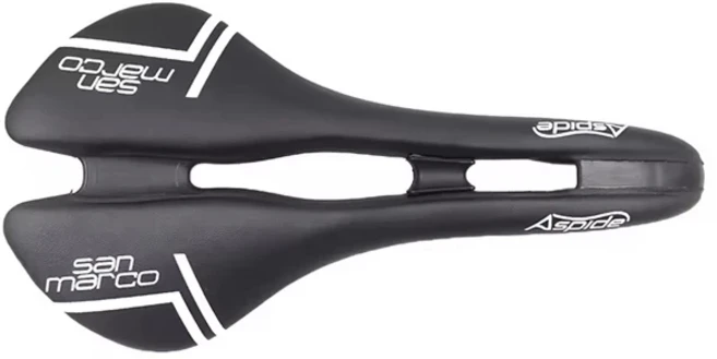 San Marco Aspider 안장 경량 도로 자전거 안장 141mm 컴포트 레이싱 와이드 Selle Mtb 산악 자전거 사이클, 04 black-white, 1개