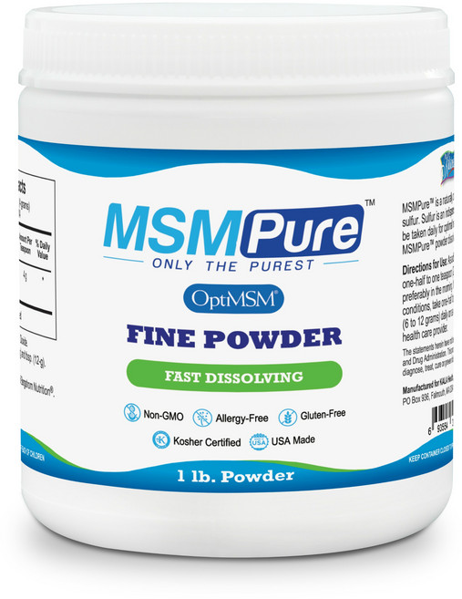 엠에스엠퓨어 파인 파우더 패스트 디졸빙, 453.6g, 1개