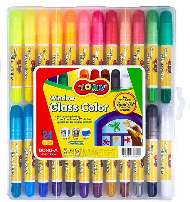 동아 토루 글라스칼라 24색세트/103881, 1
