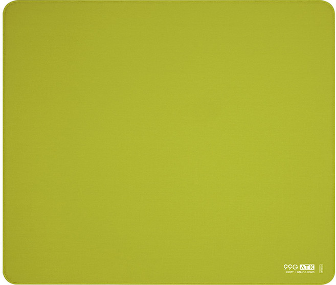 ATK 99G Carbon XSOFT ESPORT 게이밍 마우스패드 Large 사이즈, 1개, 라임 그린