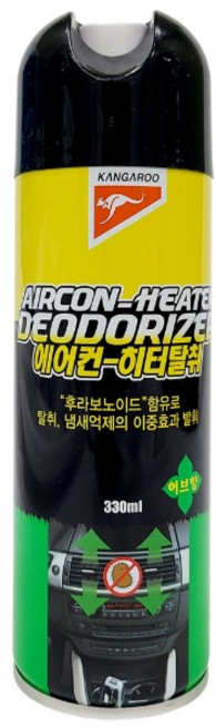 에어컨 히터 탈취 330ml 자동차 차량 에어컨 악취 냄새제거, 본상품
