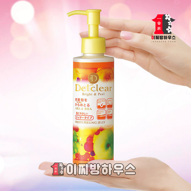 데트클리어 필링젤 믹스프룻, 180ml, 1개