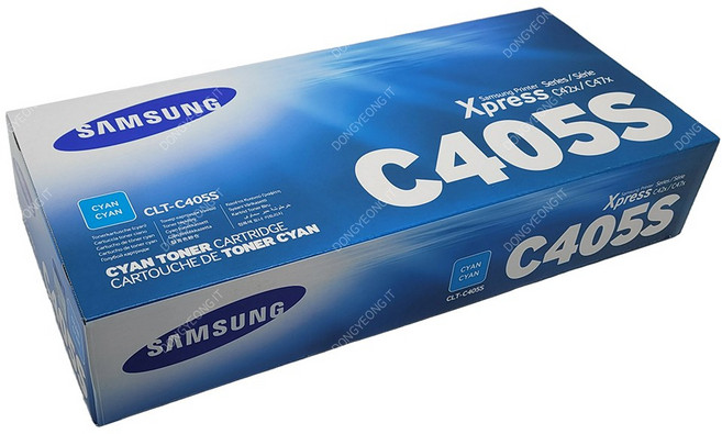 SL-C423W 정품 삼성 파랑 토너, 1개, 기본