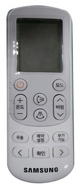 삼성정품 ar06hvad1wkq 에어컨리모컨, 1개