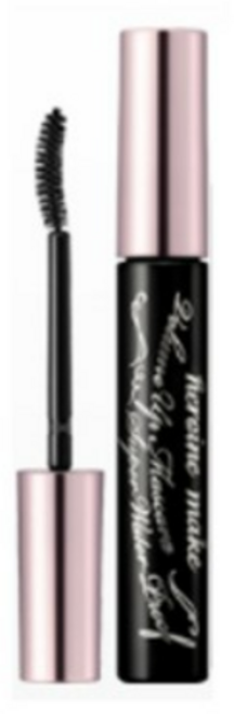 키스미 히로인메이크 볼륨 업 마스카라 슈퍼 워터프루프, 딥블랙, 1개