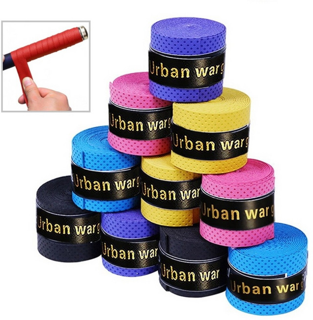 다파요몰 논슬립 라켓 그립 테이프, 블루, 4개