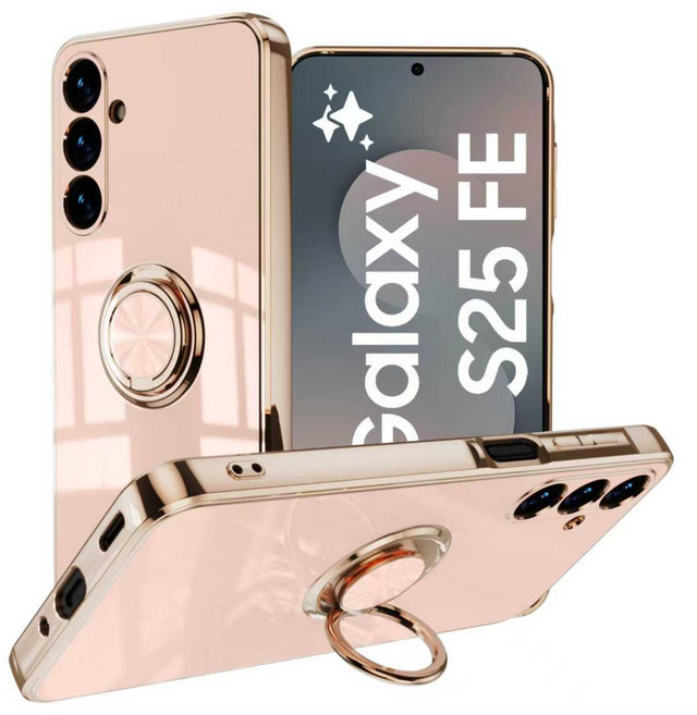 커위안 전기도금 링 실리콘 보호 케이스 핸드폰 게이스