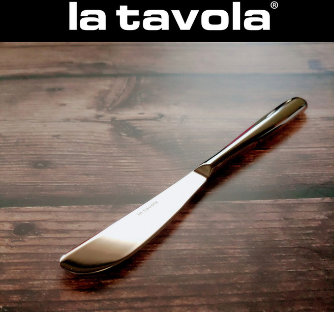 la tavola - 이탈리아 라타볼라 버터나이프 고급커트러리, butter knife, 1개