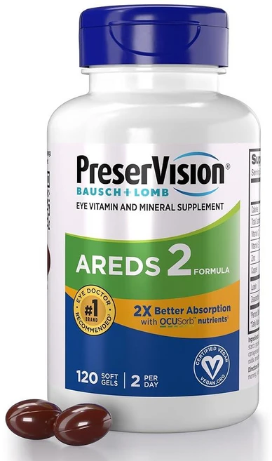 PreserVision AREDS 2 포물라 120정 - 쿠팡