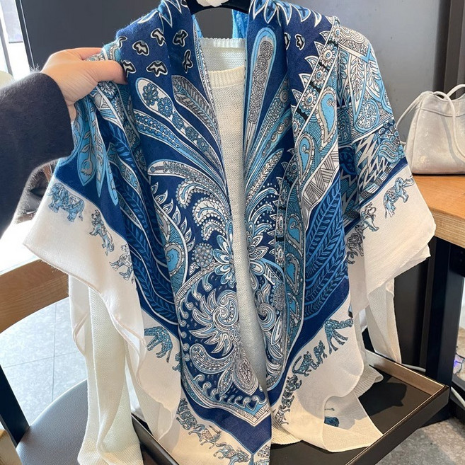 조끼 스카프 숄 가디건 빅 사각 스타일링 타월 SH1551