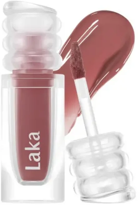 LAKA 閃閃玻光豐唇釉 3.8g, 612 Contour, 1個