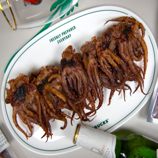 숏다리 말랑한 식감 단짠 맛있는 오징어 다리 마른 안주 맥주안주추천 말랑 말랑 간식 건어물, 1개, 200