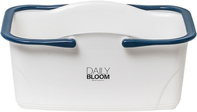 아이에스리빙 데일리 목욕바구니(소) 목욕탕 사우나 물빠짐바구니 화이트욕실용품