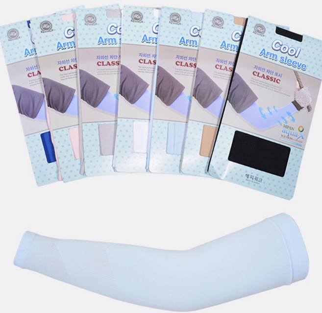 자외선 차단 기능 무봉제 냉감성 기능원사 쿨토시