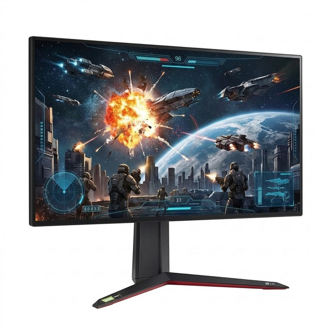 중고 LG전자 울트라기어 27GN950 27인치 4K 144Hz 1ms 나노IPS HDR600 게이밍 모니터, 68.47cm