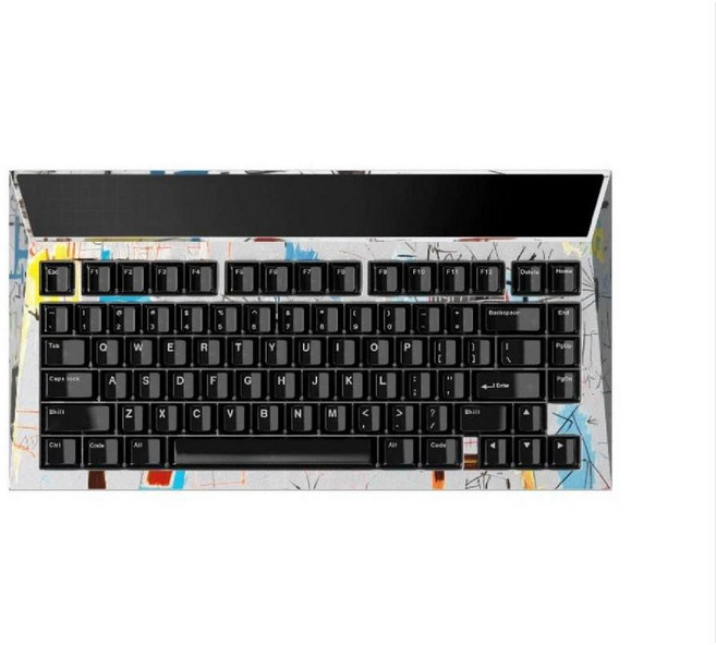 AngryMiao Cyberboard R4 기계식 키보드 사이버 보드 무선 RGB 카모플라워, D.R4 그래피티 완제품