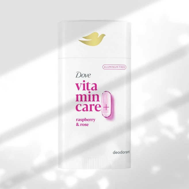 도브 비타민 케어+ 데오드란트 스틱 라즈베리 앤 로즈 향, 74g, 1개 - 쿠팡