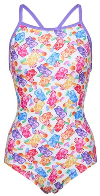 [백화점 정품] 레노마수영복 여성 체형커버 수영복 젤리 더블X백 스트랩