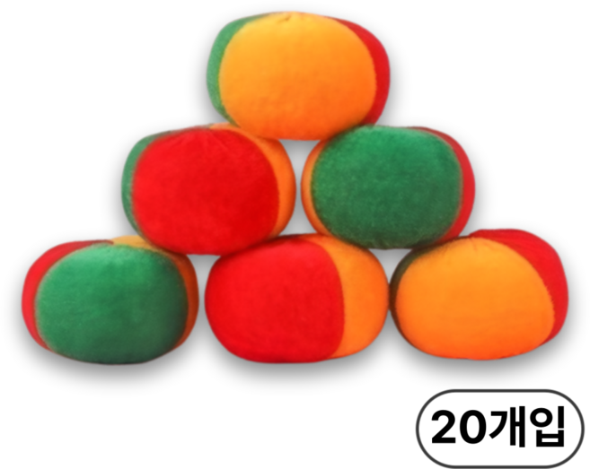 오피뉴 오재미 운동회 체육대회 추억의 콩주머니, 20개