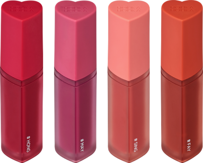 홀리카홀리카 하트크러쉬 글로우 틴트 에어 티 브루잉 컬러즈, 15 페이, 1개