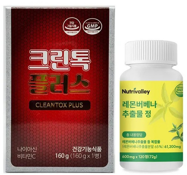 크린톡 플러스 160g + 레몬버베나 1통, 1개