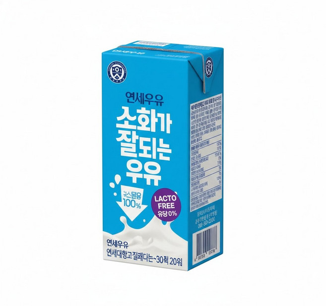 연세우유 소화가 잘되는 멸균우유 190ml x 48팩