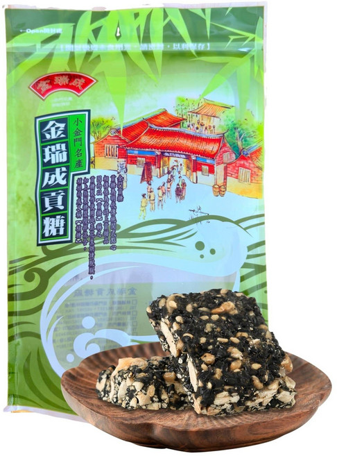 金瑞成 芝麻貢糖 量販包, 1個