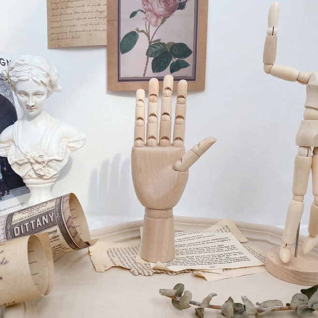 케이트가든 손 모형 구체 관절 오브제, 오른손