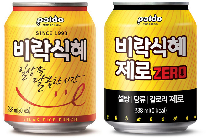 비락식혜12캔+비락식혜제로12캔 238ml 24캔, 1세트