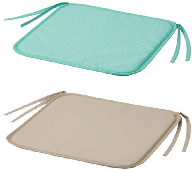 이케아 BRAMON 브뢰몬 의자패드/방석/34x34x1.0cm 408816, 그레이베이지_404.846.61