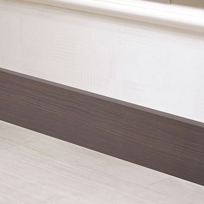 무늬목 몰딩 시트지 월넛 8cm x 1m 천정 걸레받이 인테리어 필름 포인트 장식장