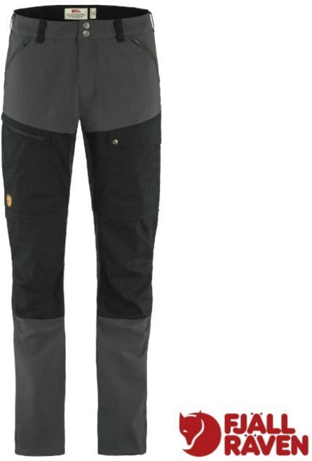 【Fjallraven 小狐狸】送》男 登山長褲 Abisko Midsummer Zip Off 北極狐 81154