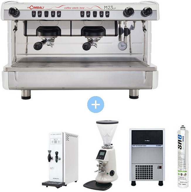 씨메 05 PID 5종 카페 창업 패키지 (벨로즈 그라인더+핫워터 디스펜서+제빙기+파라곤 SR6 정수필터), 씨메 05 PID 5종 패키지( 전지역 설치 )